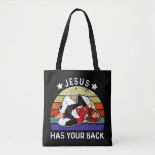 Brasilianisches Jiu Jitsu Shirt Jesus Shirt Jesus Tasche