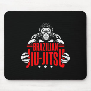 Brasilianisches Jiu-Jitsu Srt BJJ Kampfsport Mousepad