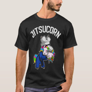 Brasilianisches Jiu Jitsu und Einhorn BJJ und Gra T-Shirt