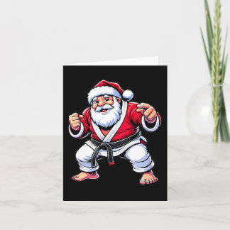 Brasilianisches Jiu Jitsu Weihnachtsmann - Jiu Jit Karte