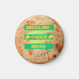 brasilianisches Käsebrot Magnet