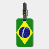 Brasilianisches Kennzeichen Gepäckanhänger (Vorderseite vertikal)