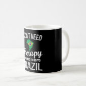 Brasilianisches Kulturerbe Brasilien Roots Brasili Kaffeetasse (VorderseiteRechts)