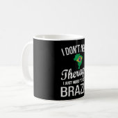 Brasilianisches Kulturerbe Brasilien Roots Brasili Kaffeetasse (Vorderseite Links)