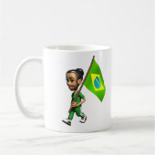 Brasilianisches Mädchen Kaffeetasse (Links)