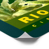 brasilianisches Plakatdesign Poster (Ecke)