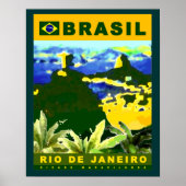 brasilianisches Plakatdesign Poster (Vorne)