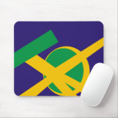 Brasilianisches Portal Blue Mousepad (Mit Mouse)