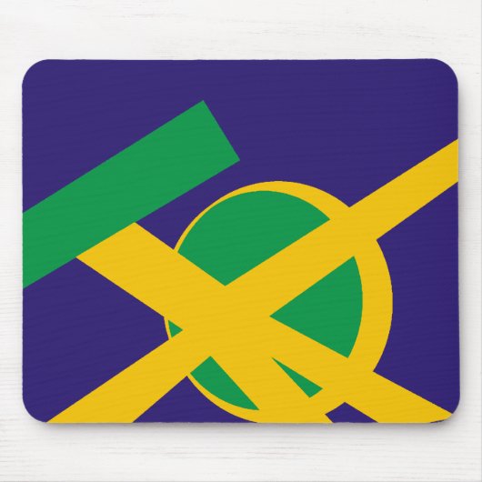 Brasilianisches Portal Blue Mousepad (Vorne)