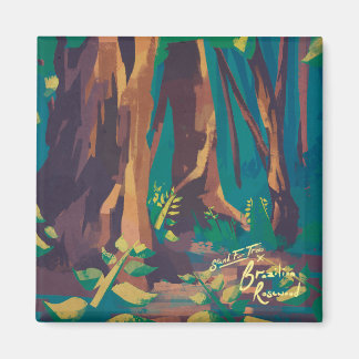 Brasilianisches Rosewood Magnet