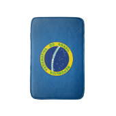 Brasilianisches Staat-Siegel Badematte (Vorderseite Vertikal)