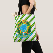 Brasilianisches Wappen Tasche (Von Nahem)