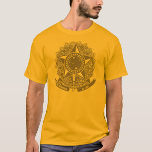 Brasilianisches Wappen Vintage T-Shirt