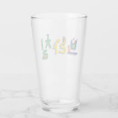 Brasilien 브 라 질 koreanisches Bier Glas (Rückseite)