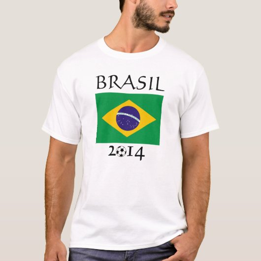 Brasilien 2014 T-Shirt (Vorderseite)