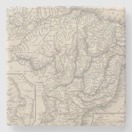 Brasilien 2 steinuntersetzer (Vorderseite)