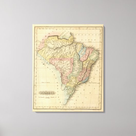 Brasilien 3 leinwanddruck (Vorderseite)