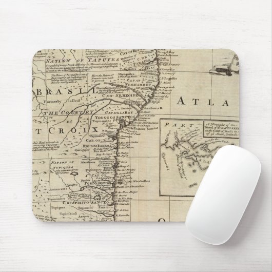 Brasilien 6 mousepad (Mit Mouse)