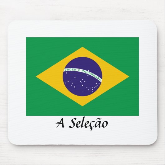 Brasilien ‚A Seleção‘ Mousepad (Vorne)