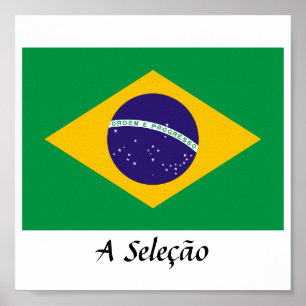 Brasilien ‚A Seleção‘ Poster