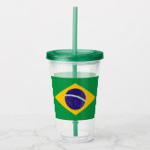 Brasilien Acryltrinkbecher (Vorderseite)