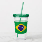 Brasilien Acryltrinkbecher (Rückseite)