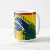 Brasilien (AI erstellt) Kaffeetasse (VorderseiteRechts)