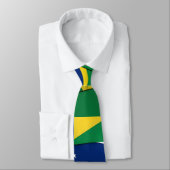 Brasilien (AI erstellt) Krawatte (Gebunden)