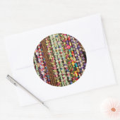 Brasilien, Amazon, Manaus. typisch brasilianisch Runder Aufkleber (Umschlag)