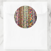 Brasilien, Amazon, Manaus. typisch brasilianisch Runder Aufkleber (Tasche)