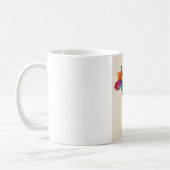 Brasilien-Aquarell-Karte Kaffeetasse (Links)