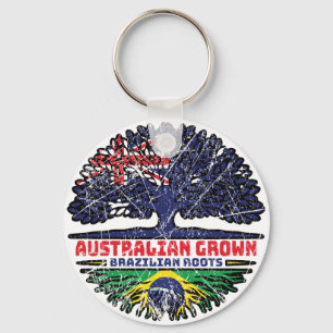 Brasilien Australisch Australien Tree Roots Schlüsselanhänger