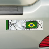 Brasilien Autoaufkleber (Auf Auto)