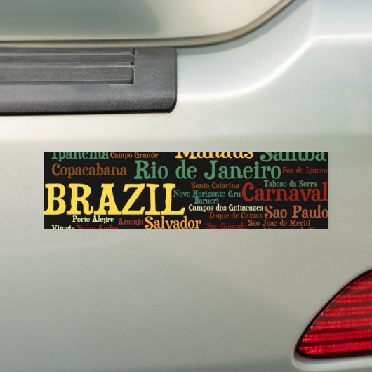 BRASILIEN-Autoaufkleber Autoaufkleber (Auf Auto)