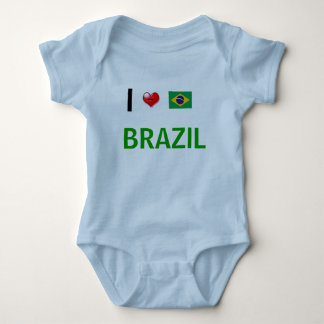 Brasilien Baby Strampler