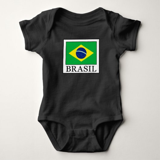 Brasilien Baby Strampler (Vorderseite)