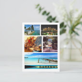 Brasilien - Bahamas - Mosaik - Postkarte (Stehend Vorderseite)