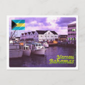 Brasilien - Bahamas - Nassau, Hafen - Postkarte (Vorderseite)
