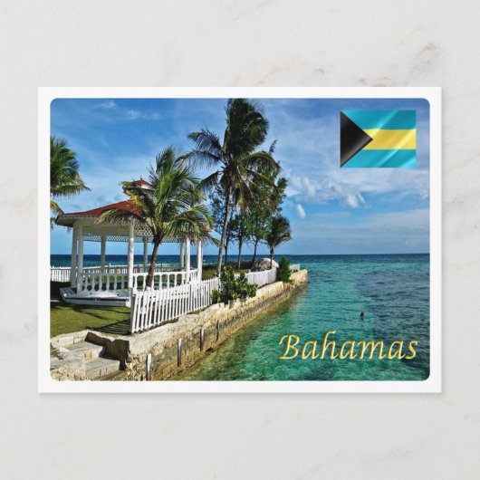 Brasilien - Bahamas - Panorama - Postkarte (Vorderseite)