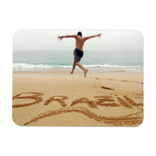 BRASILIEN Barecher mit Anzug Magnet