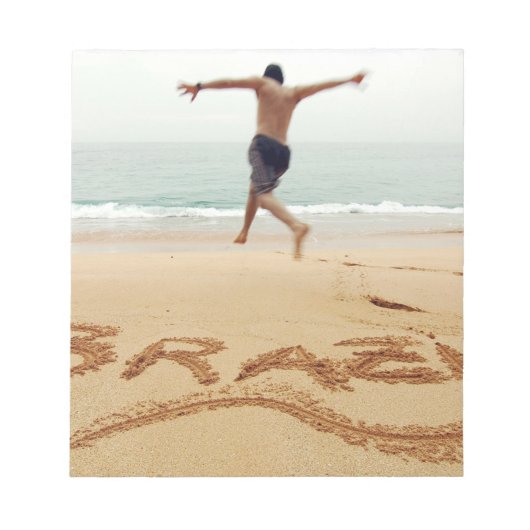 BRASILIEN. Barechest man mit einem Anzug Notizblock (Vorderseite)