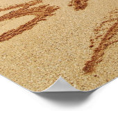 BRASILIEN. Barechest man mit einem Anzug Poster (Ecke)