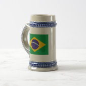 Brasilien Bierglas (Vorderseite Links)