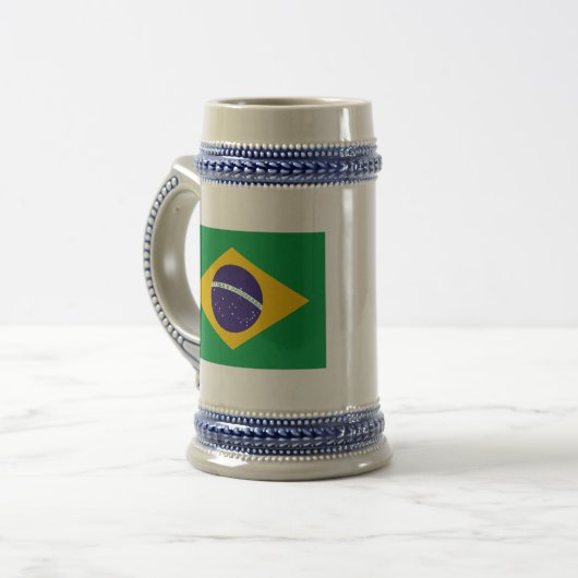 Brasilien Bierglas (Vorderseite Links)