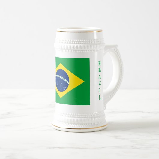 BRASILIEN BIERGLAS (VorderseiteRechts)