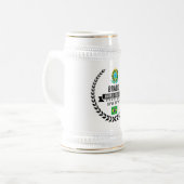 Brasilien Bierglas (Vorderseite Links)