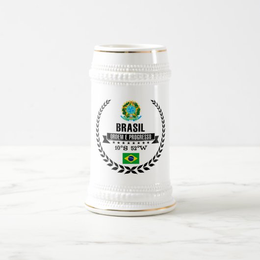 Brasilien Bierglas (Mittel)