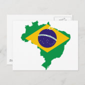 Brasilien-BR Postkarte (Vorne/Hinten)