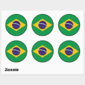 Brasilien Brasil Euro Sticker (Blatt)