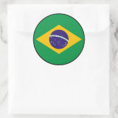 Brasilien Brasil Euro Sticker (Tasche)